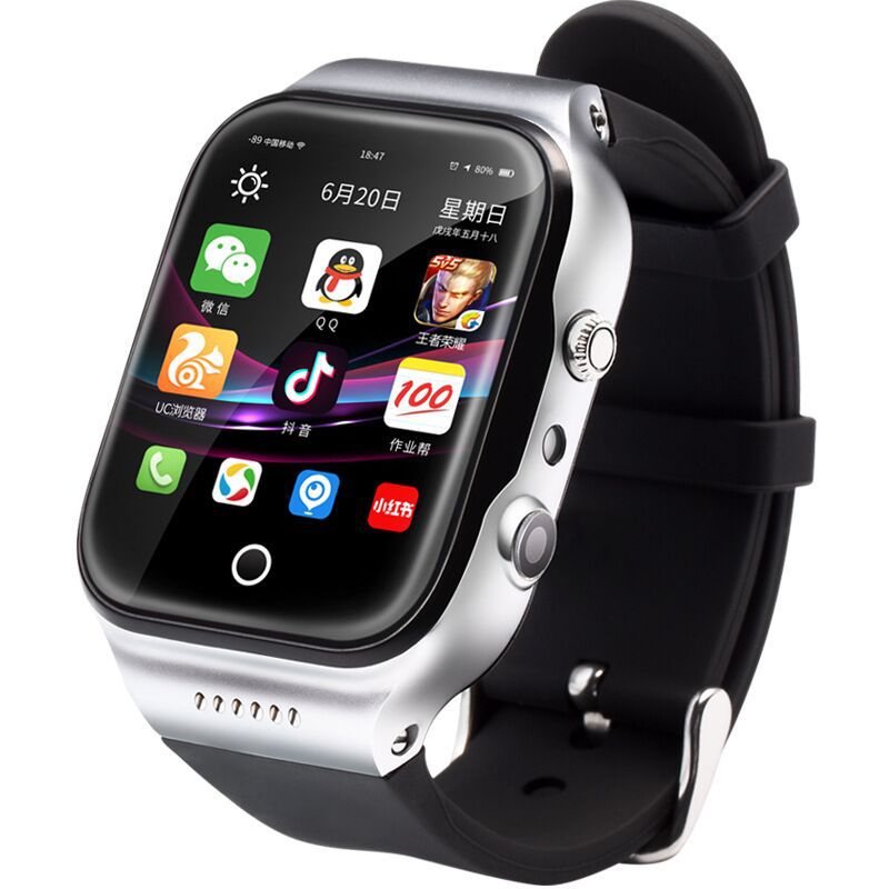 4G  GPS Ʈ ġ X89  ī޶ BT 4.2   ٿε whatsapp ̸   Smartwatch 1 + 32GB